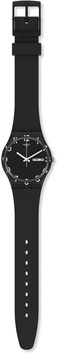 Swatch OVER BLACK GB757 Montre Unisexe