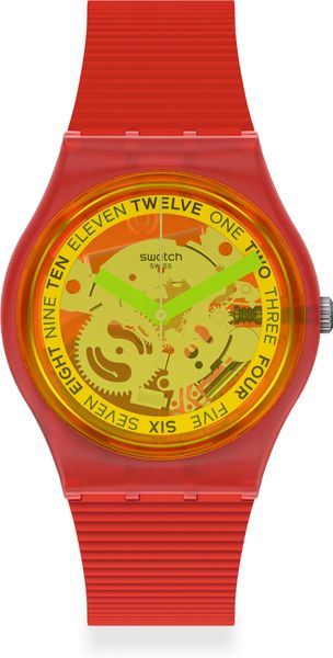 Swatch RETRO-ROSSO GR185 Montre Unisexe Swatch RETRO-ROSSO GR185 Montre Unisexe