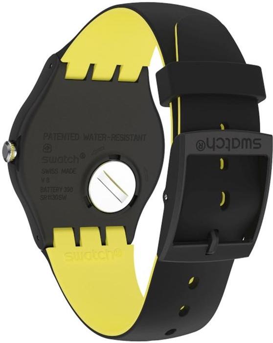 Swatch BLACKNYELLOW SUOB184 Unisexuhr