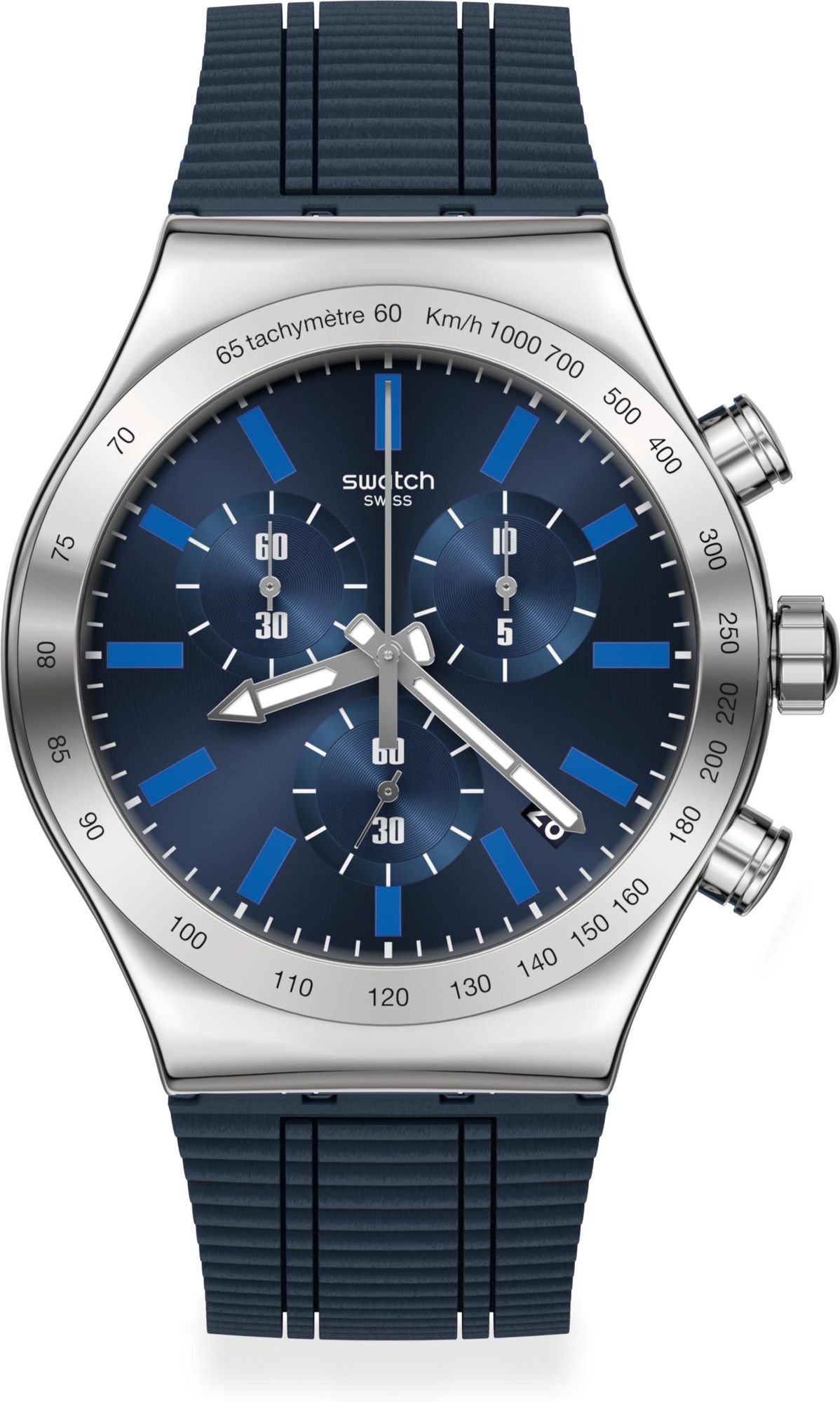 Swatch ELECTRIC BLUE YVS478 Heren armbandhorloge