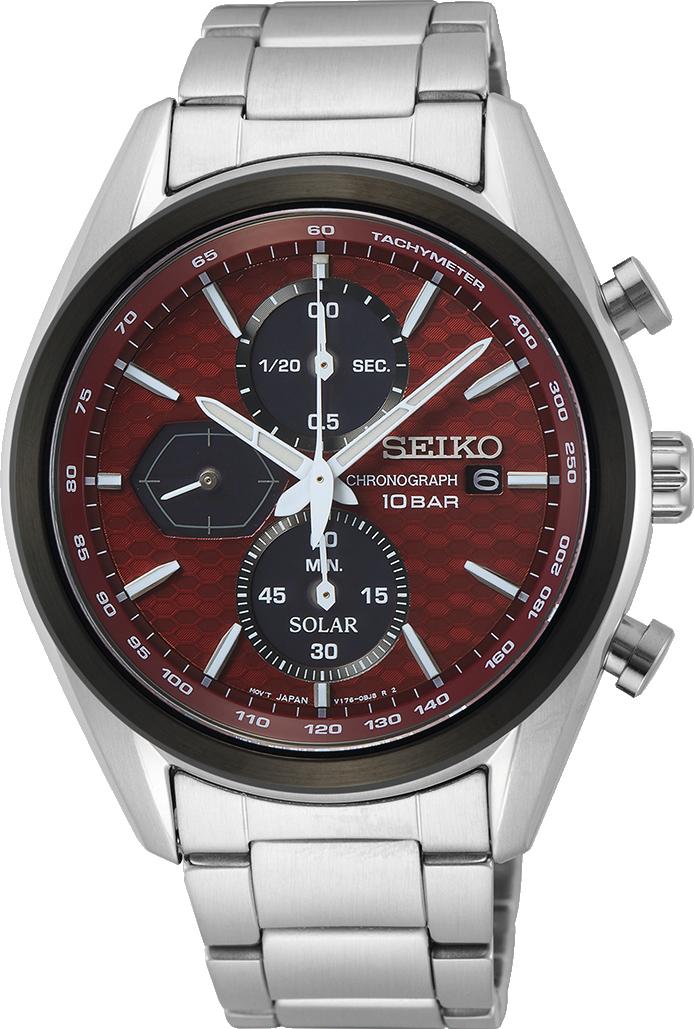 Seiko Solar Chronograph SSC771P1 Heren armbandhorloge