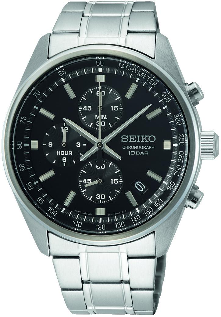 Seiko Chronograph SSB379P1 Herrenarmbanduhr