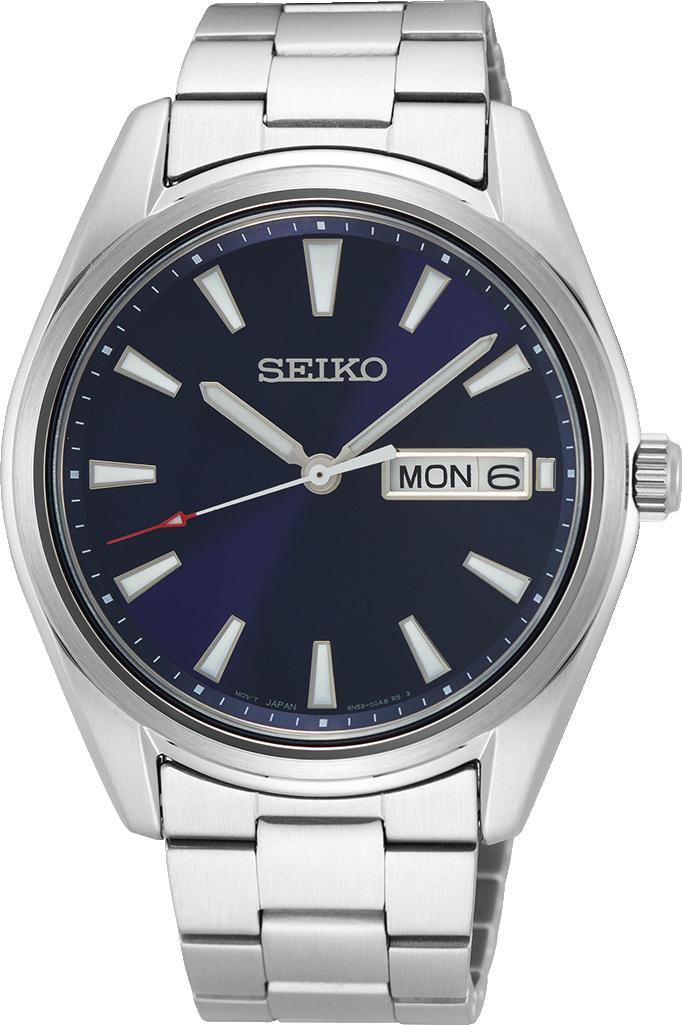 Seiko Quarz SUR341P1 Heren armbandhorloge