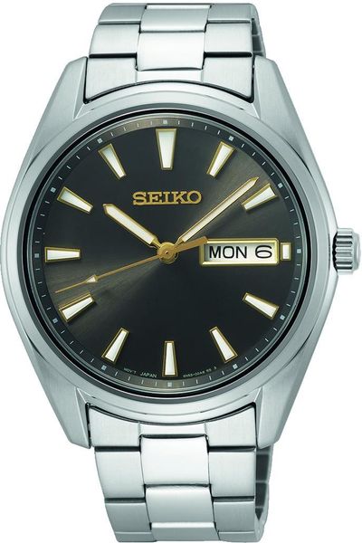 Seiko Quarz SUR343P1 Mens Wristwatch