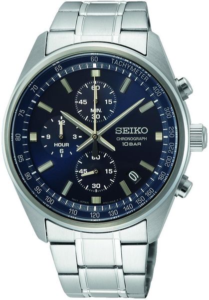 Seiko Chronograph SSB377P1 Mens Wristwatch