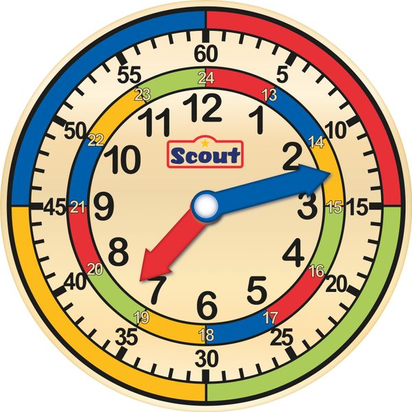 Scout Lernuhr 210000002 montre pour enfants Scout Lernuhr 210000002 montre pour enfants