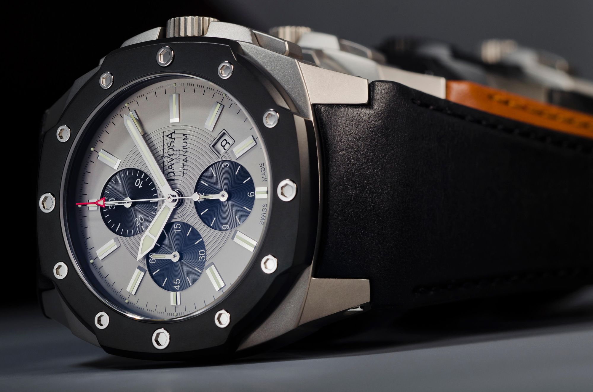 Davosa TITANIUM CHRONOGRAPH 16150515 Herren Automatikuhr