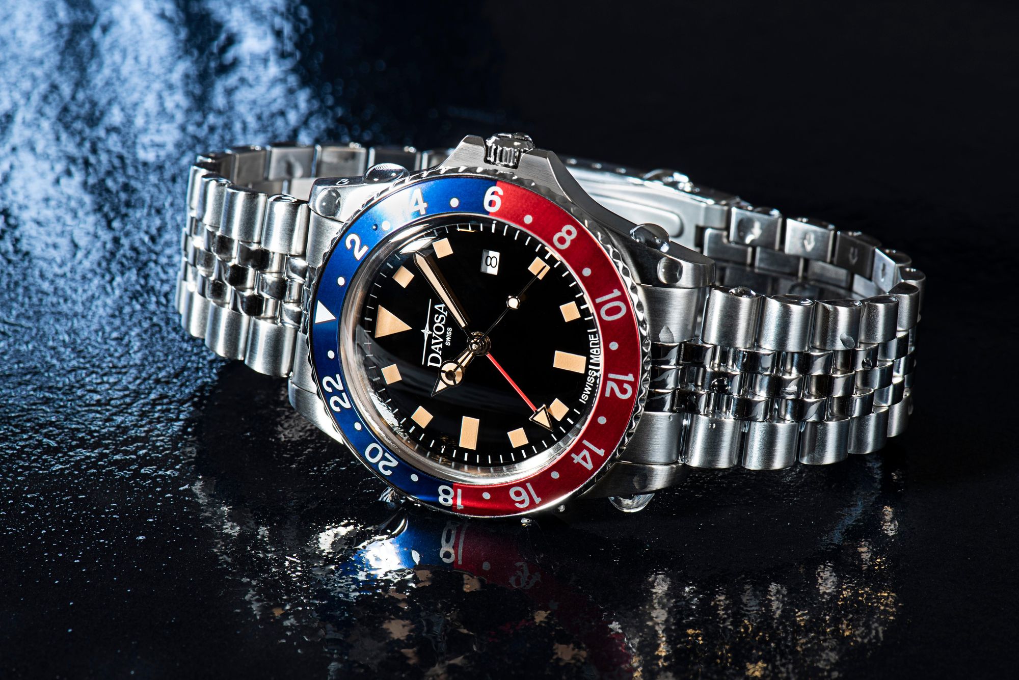 Davosa VINTAGE DIVER QUARTZ 16350090 Orologio da polso uomo Davosa VINTAGE DIVER QUARTZ 16350090 Orologio da polso uomo