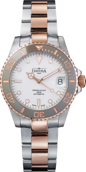 Davosa TERNOS MEDIUM AUTOMATIC 16619620 Reloj Automático para mujeres Reloj de Buceo Davosa TERNOS MEDIUM AUTOMATIC 16619620 Reloj Automático para mujeres Reloj de Buceo