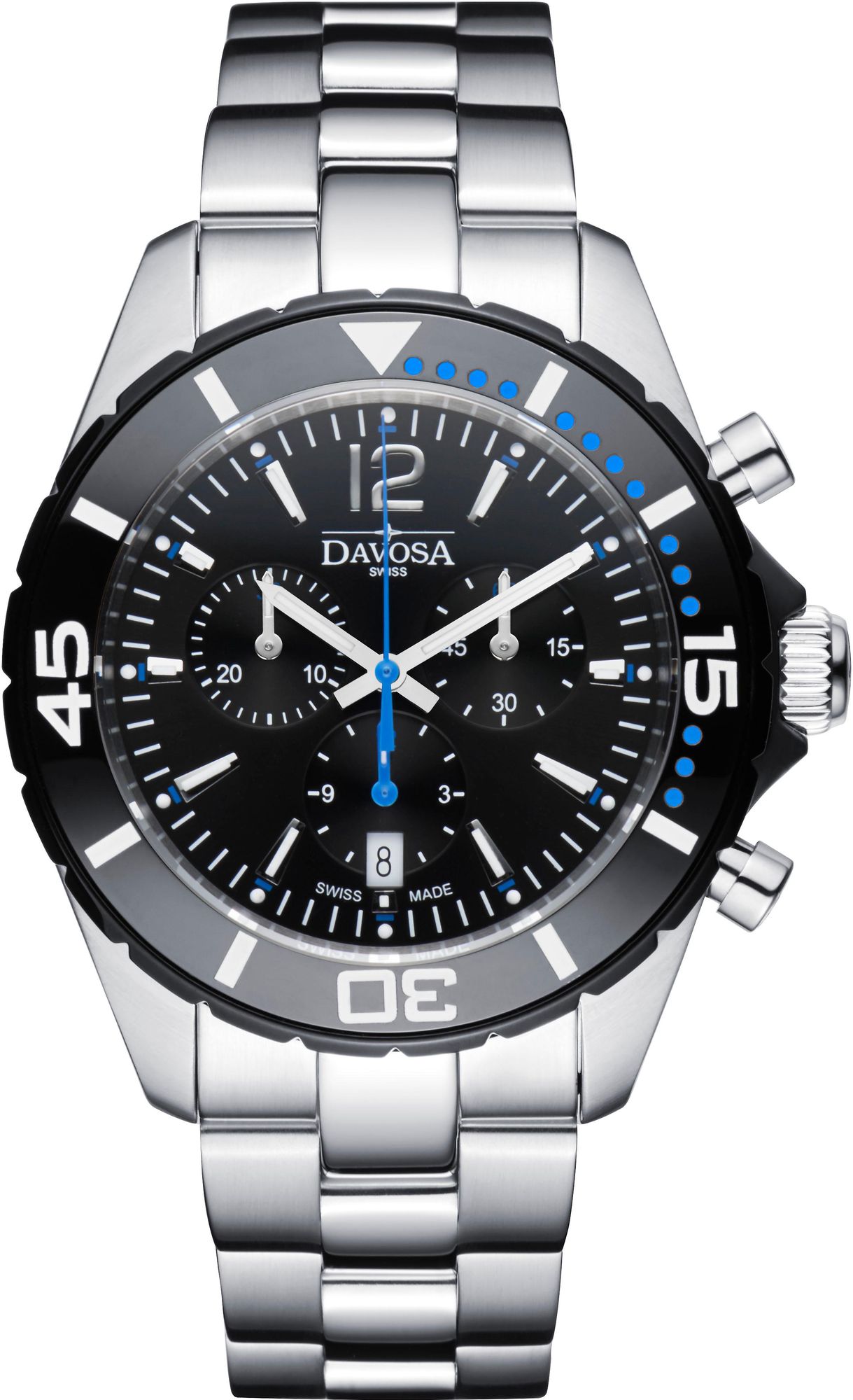 Davosa NAUTIC STAR CHRONO 16347345 Heren armbandhorloge