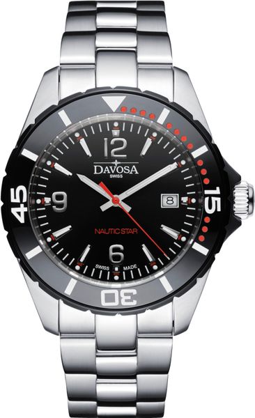 Davosa NAUTIC STAR QUARTZ 16347265 Orologio da polso uomo Davosa NAUTIC STAR QUARTZ 16347265 Orologio da polso uomo