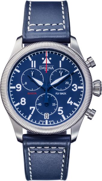 Davosa AVIATOR CHRON QUARTZ 16249945 Reloj de Pulsera para hombres Davosa AVIATOR CHRON QUARTZ 16249945 Reloj de Pulsera para hombres