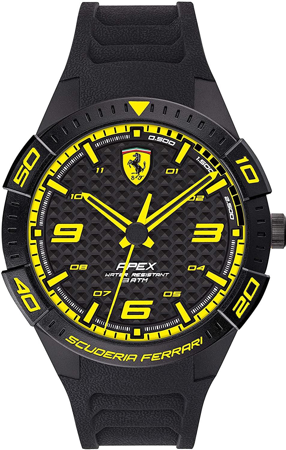 SCUDERIA FERRARI APEX 0830663 Montre-Bracelet pour hommes SCUDERIA FERRARI APEX 0830663 Montre-Bracelet pour hommes