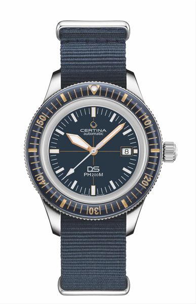 Certina DS PH200M C036.407.18.040.00 Orologio automatico uomo Orologio da immersione Certina DS PH200M C036.407.18.040.00 Orologio automatico uomo Orologio da immersione