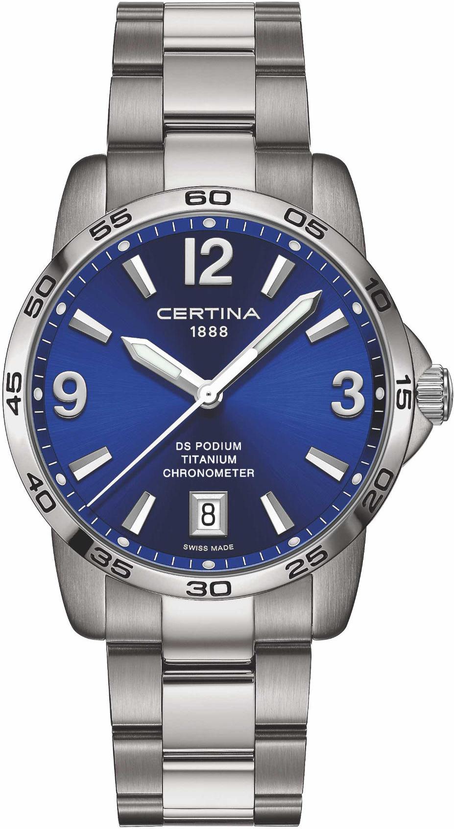 Certina DS PODIUM C034.451.44.047.00 Montre-Bracelet pour hommes