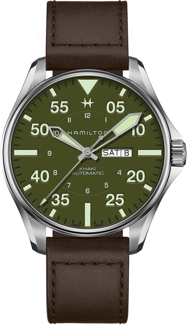 Hamilton Khaki Aviation H64735561 Automatic Mens Watch 80h Power Reserve Hamilton Khaki Aviation H64735561 Automatic Mens Watch 80h Power Reserve