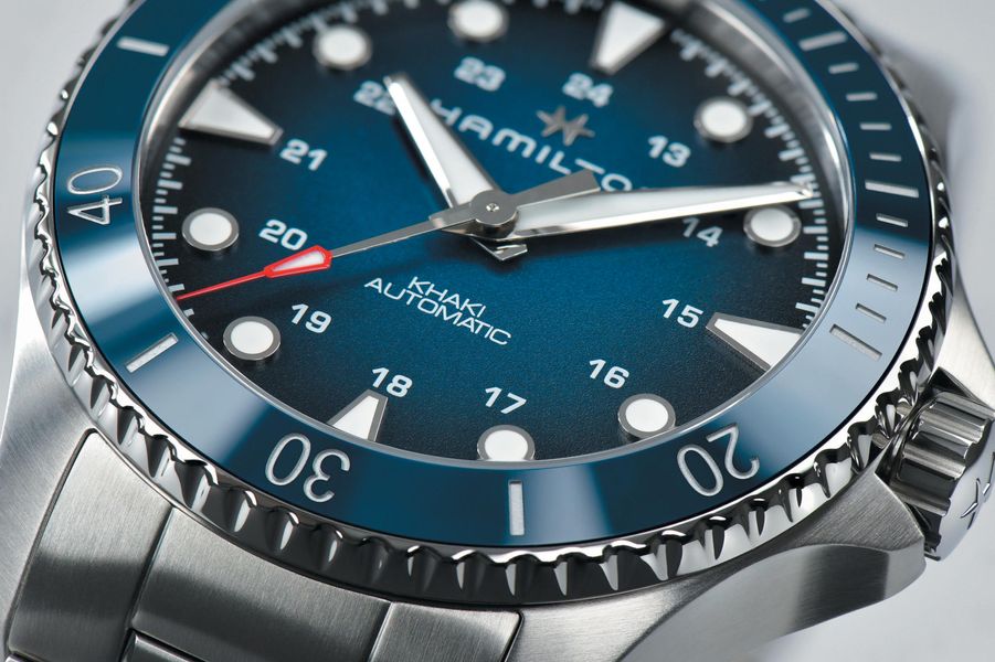 Hamilton Khaki Navy H82505140 Herren Automatikuhr Taucheruhr