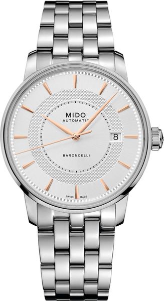 Mido Baroncelli M0374071103101 Orologio automatico uomo Riserva de marcia de 80 ore Mido Baroncelli M0374071103101 Orologio automatico uomo Riserva de marcia de 80 ore