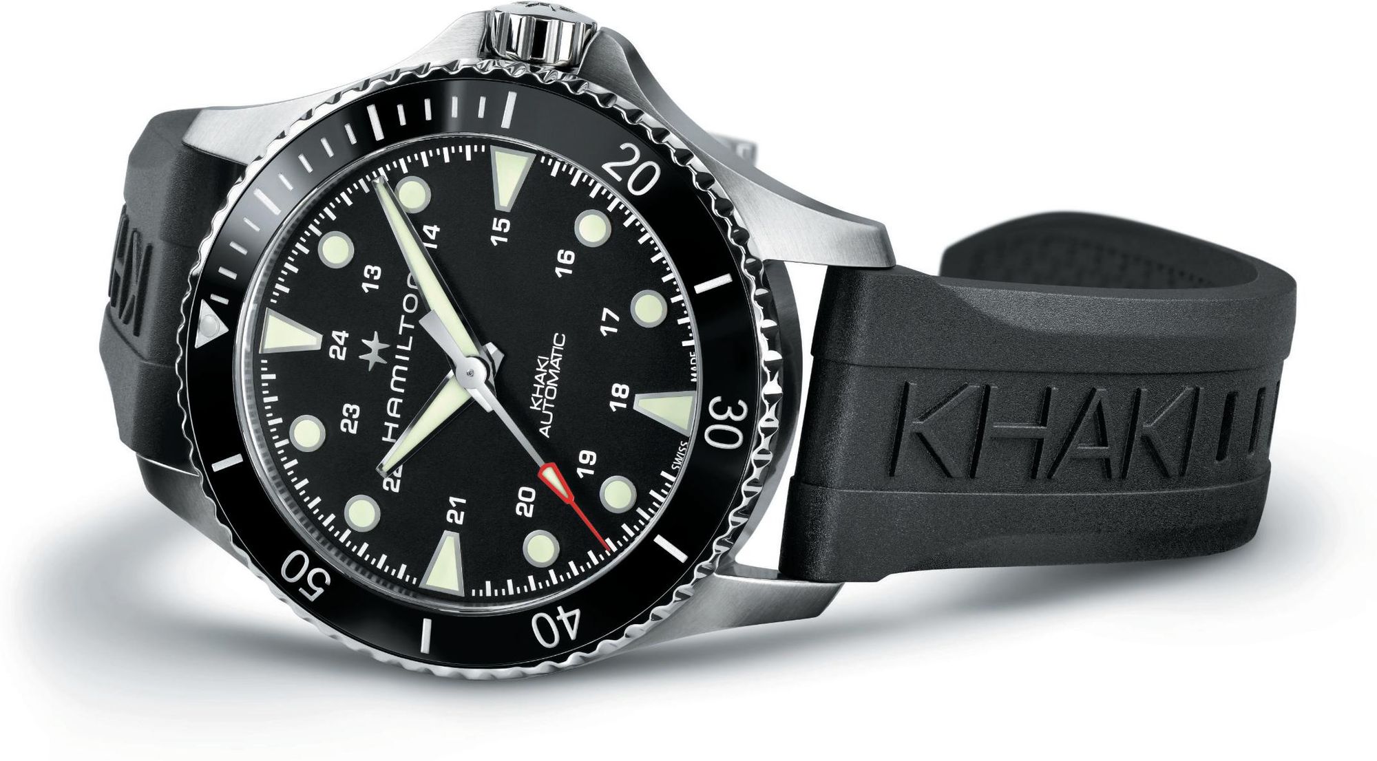 Hamilton Khaki Navy H82515330 Automatisch horloge voor heren