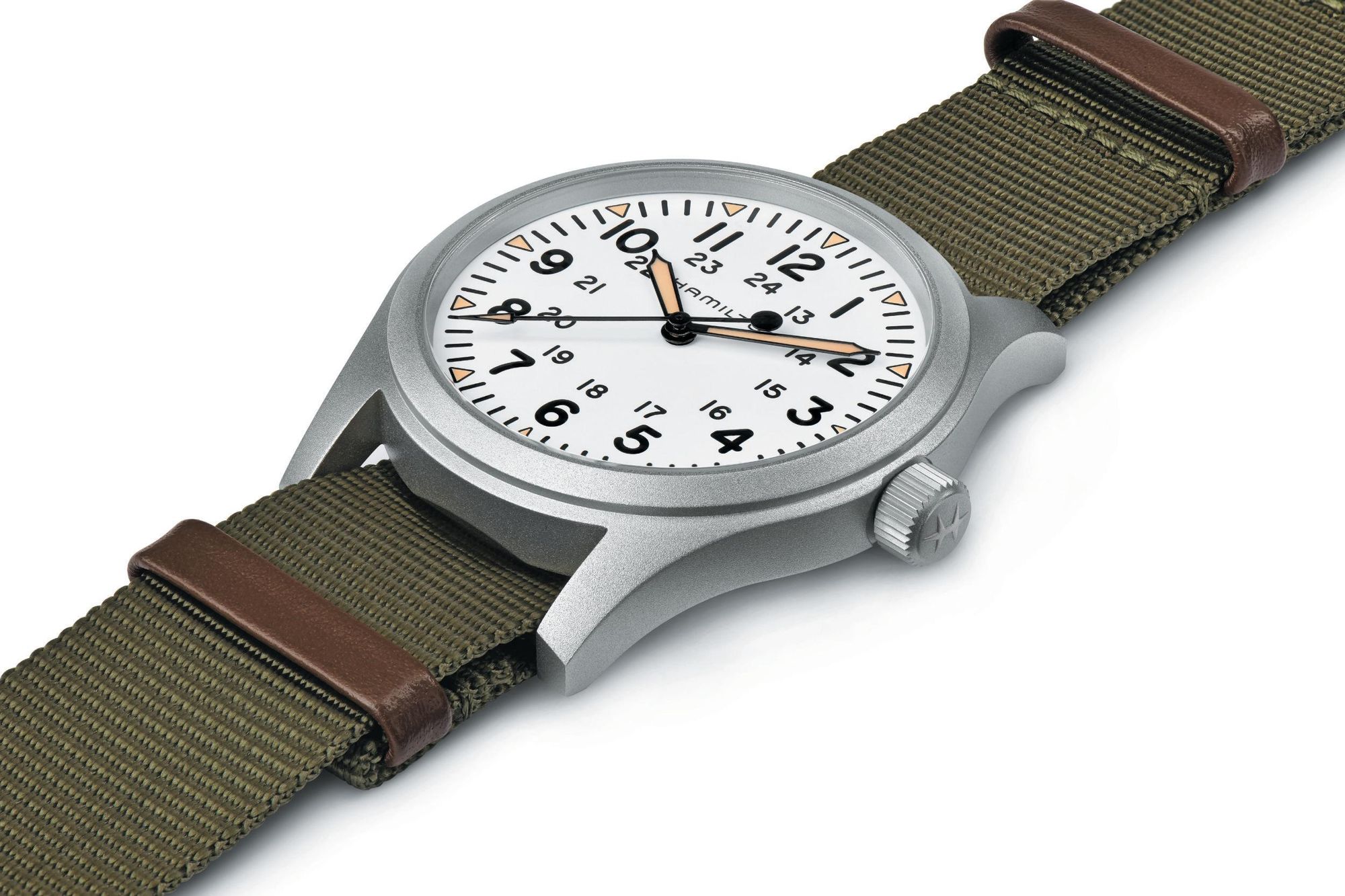 Hamilton Khaki Field H69529913 Reloj Automático para hombres Reserve de marcha de 80 horas