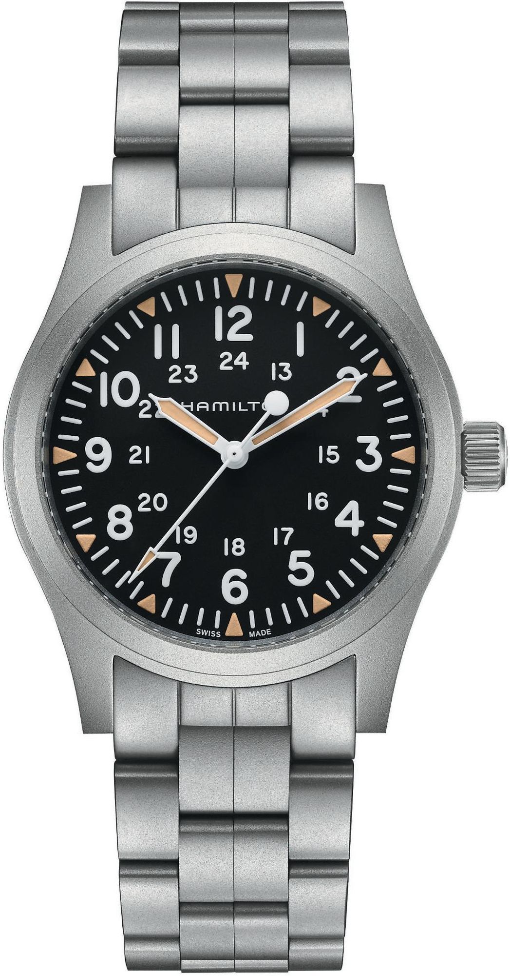 Hamilton Khaki Field H69529133 Herren Automatikuhr 80h Gangreserve