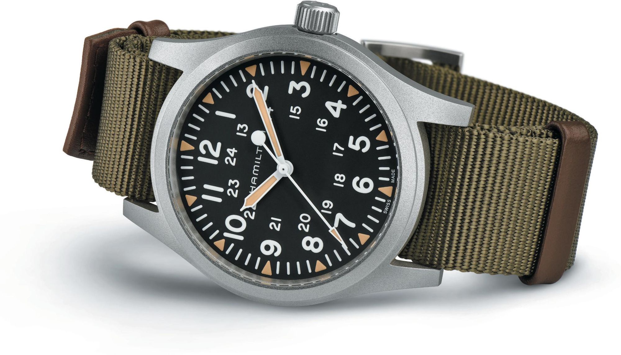 Hamilton Khaki Field H69529933 Orologio automatico uomo Riserva de marcia de 80 ore