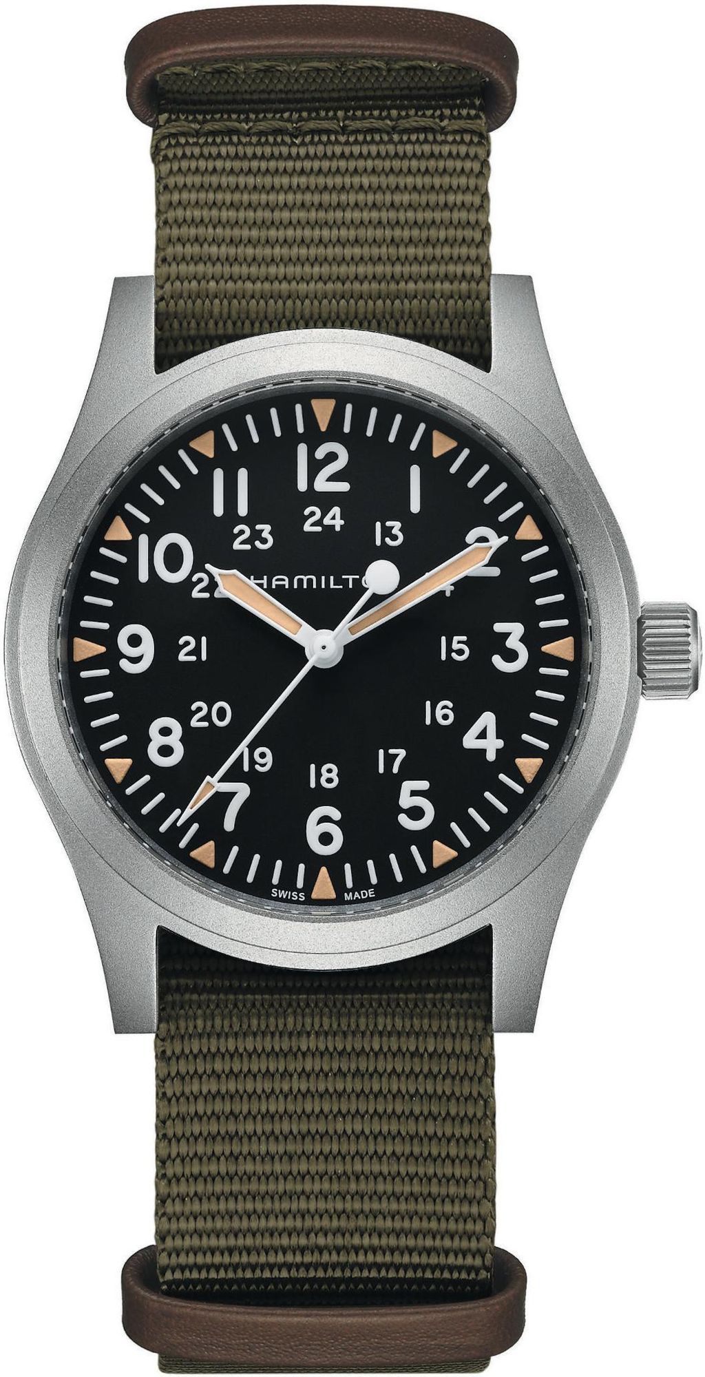 Hamilton Khaki Field H69529933 Herren Automatikuhr 80h Gangreserve