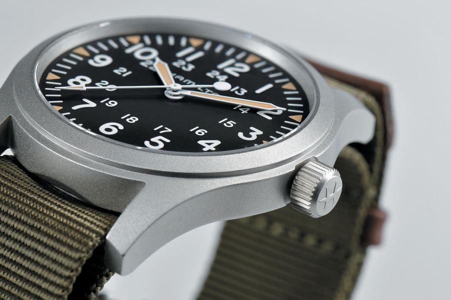 Hamilton Khaki Field H69529933 Orologio automatico uomo Riserva de marcia de 80 ore Hamilton Khaki Field H69529933 Orologio automatico uomo Riserva de marcia de 80 ore