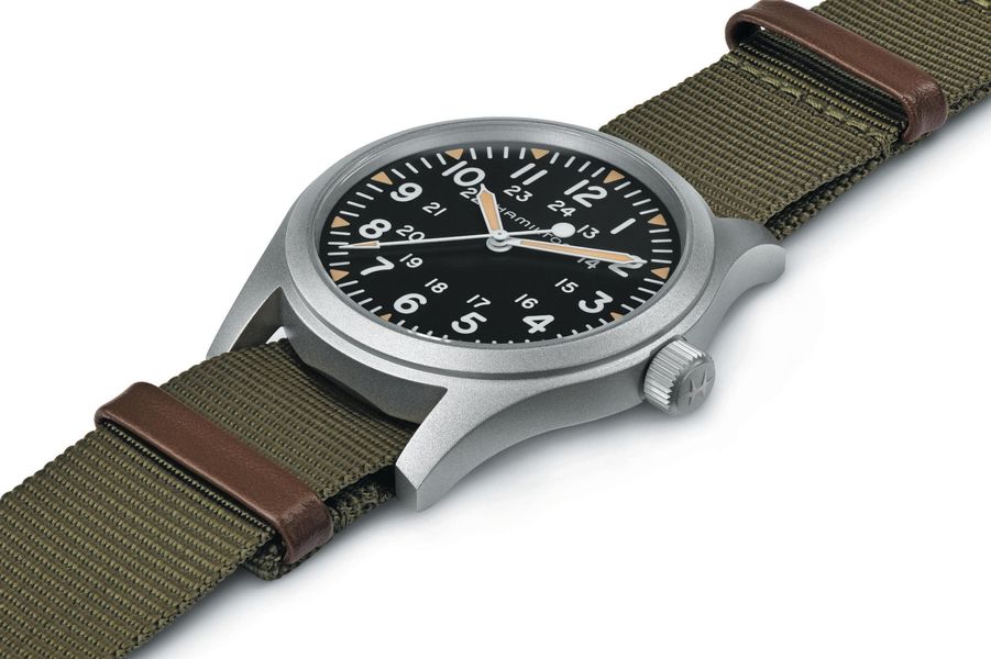 Hamilton Khaki Field H69529933 Orologio automatico uomo Riserva de marcia de 80 ore Hamilton Khaki Field H69529933 Orologio automatico uomo Riserva de marcia de 80 ore