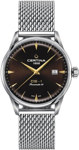 Certina HERITAGE DS-1 POWERMATIC 80 C029.807.11.291.02 Heren armbandhorloge Certina HERITAGE DS-1 POWERMATIC 80 C029.807.11.291.02 Heren armbandhorloge