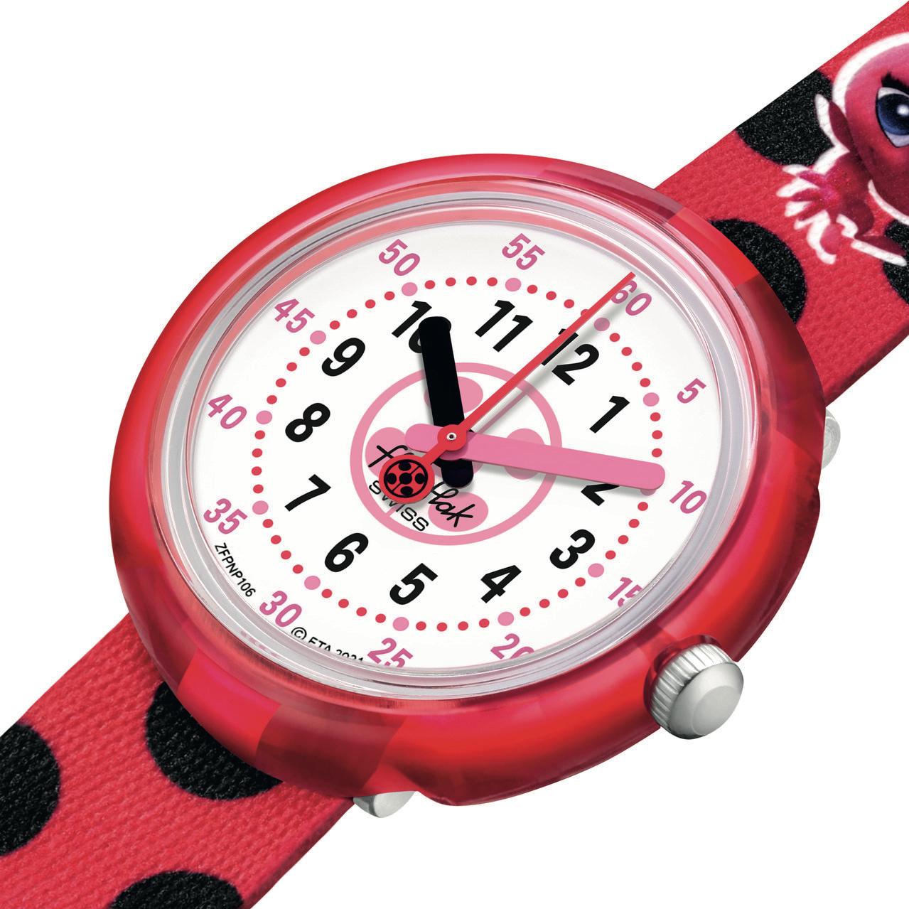 Flik Flak MIRACULOUS LADYBUG FPNP106 Orologio per bambino