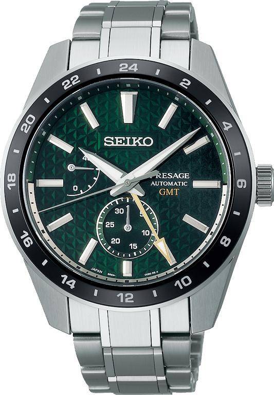 Seiko Presage Presage Automatik GMT SPB219J1 Orologio automatico uomo