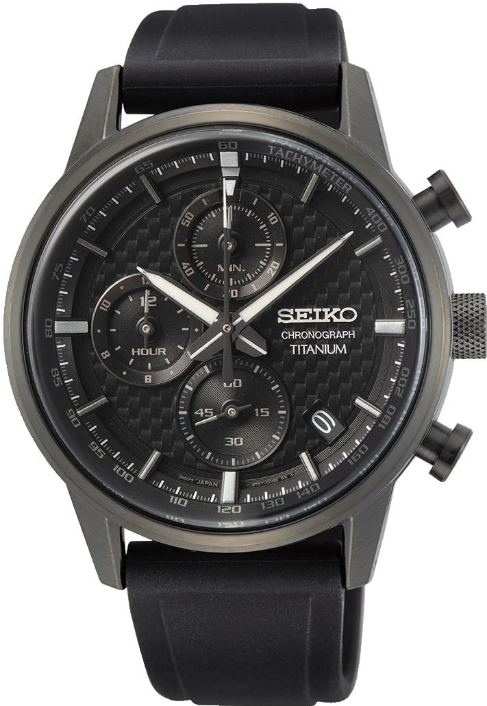 Seiko Chronograph Titan SSB393P1 Herrenarmbanduhr