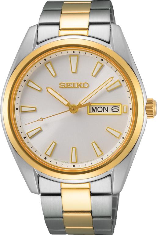 Seiko Quarz SUR446P1 Heren armbandhorloge