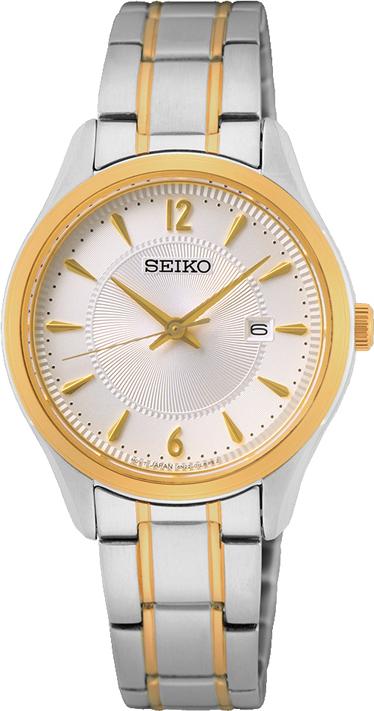 Seiko Quarz SUR474P1 Damenarmbanduhr