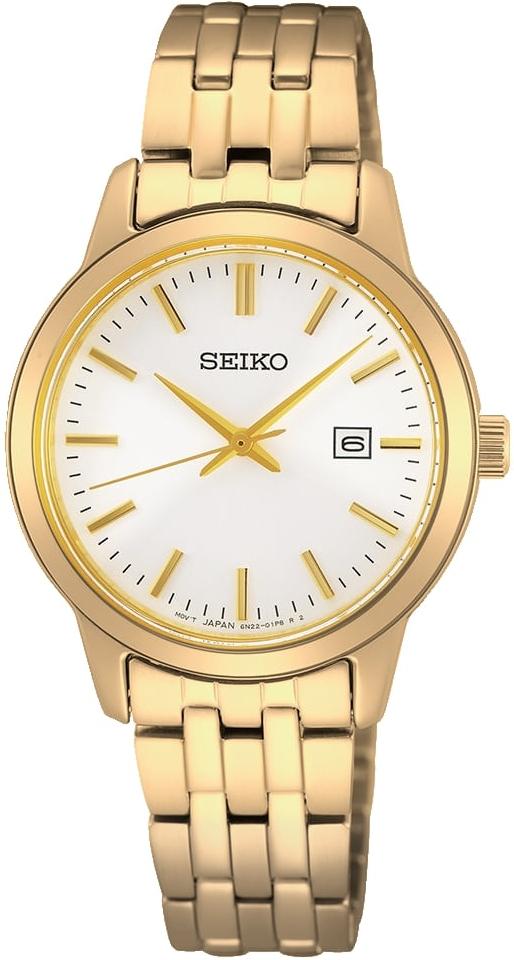 Seiko Quarz SUR412P1 Reloj de Pulsera para mujeres