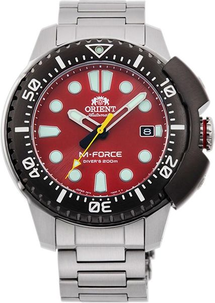 Orient Sports Mechanical M-Force Diver RA-AC0L02R00B Montre Automatique pour hommes Montre Plongée Orient Sports Mechanical M-Force Diver RA-AC0L02R00B Montre Automatique pour hommes Montre Plongée