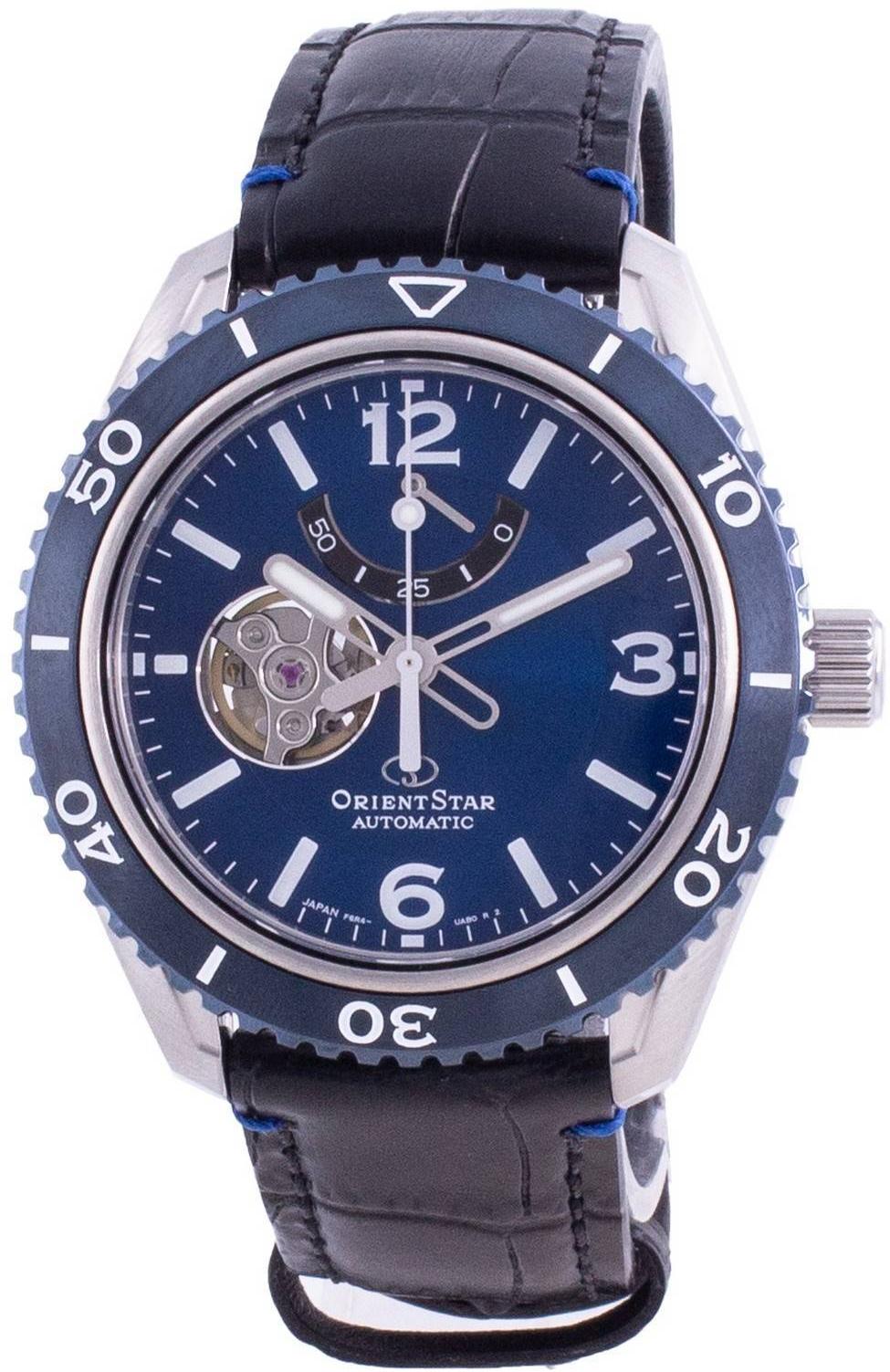 Orient Sports  Mechanical Semi Skeleton Limited Edition RE-AT0108L00B Automatic Mens Watch Highly Limited Edition