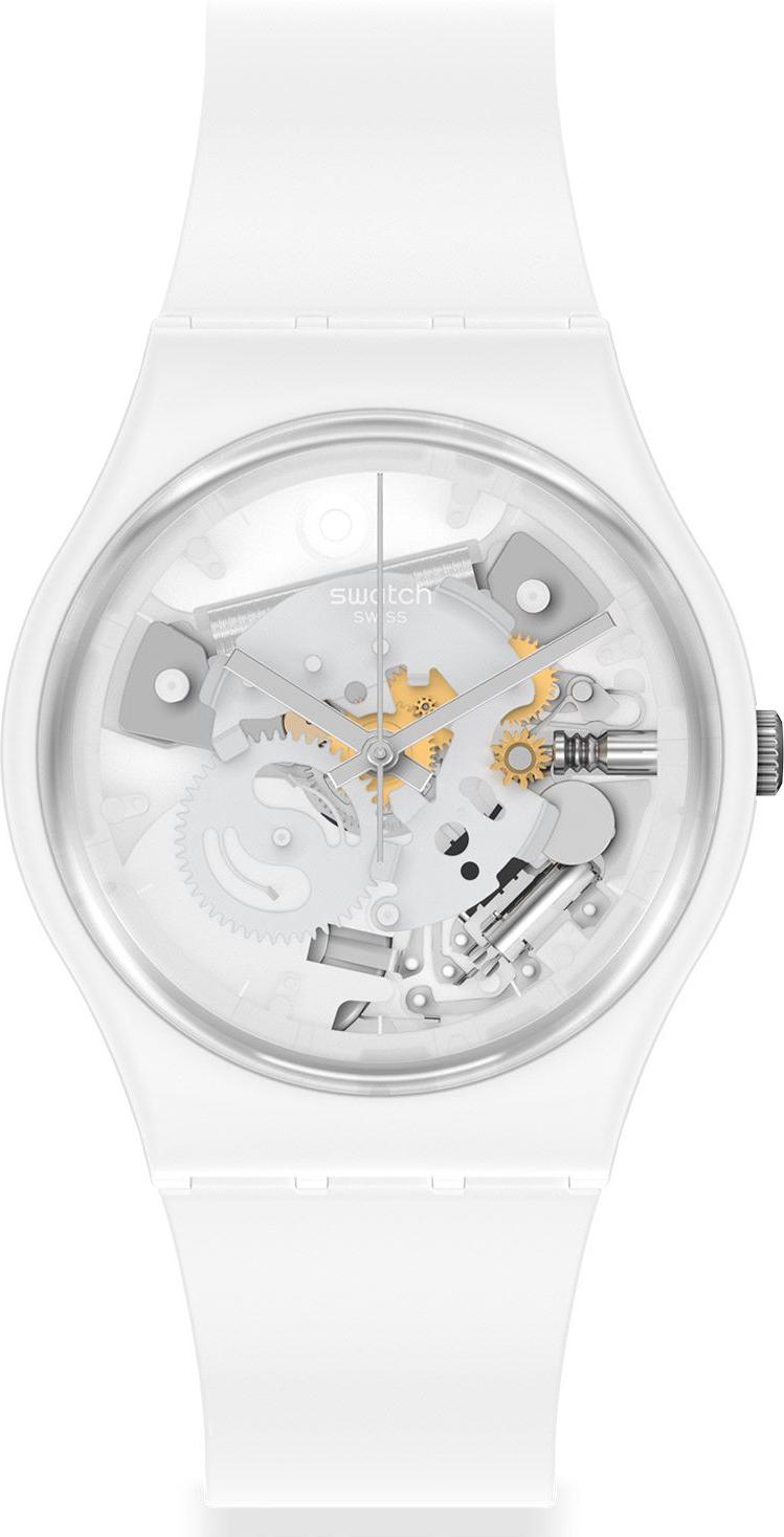 Swatch SPOT TIME WHITE SO31W102 Damenarmbanduhr