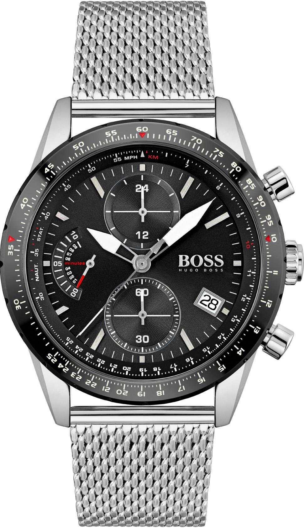 Boss Pilot edition Chrono 1513886 Mens Wristwatch