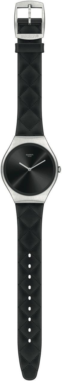 Swatch BLACK QUILTED SYXS136 Herrenarmbanduhr