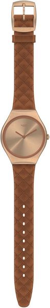 Swatch BROWN QUILTED SYXG115 Herrenarmbanduhr Swatch BROWN QUILTED SYXG115 Herrenarmbanduhr
