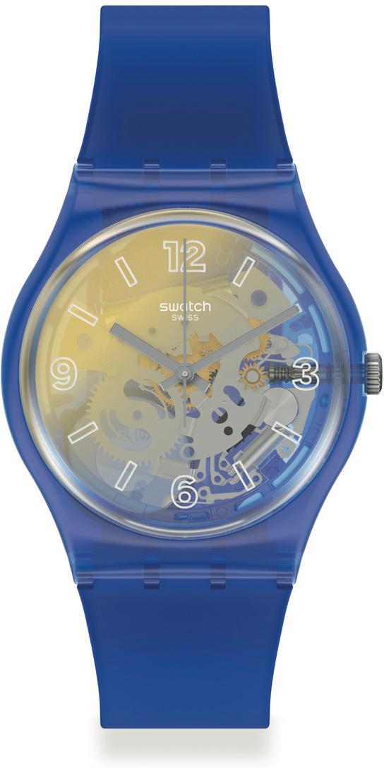 Swatch YELLOW DISCO FEVER GN278 Damenarmbanduhr