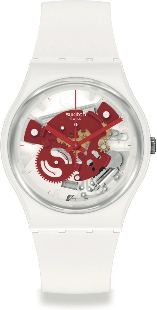 Swatch Gent Bioceramic Lacquered SO31W104 Damenarmbanduhr