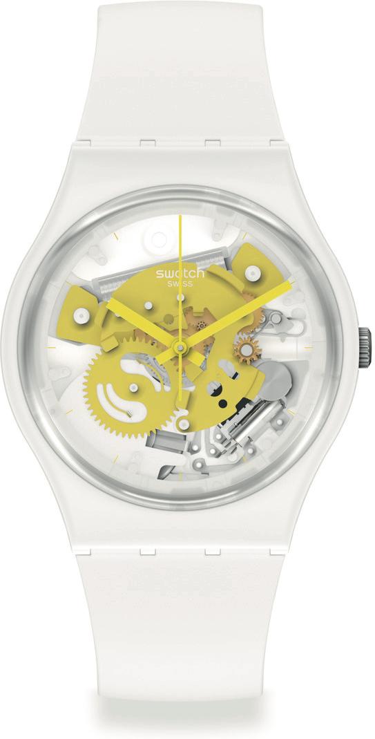 Swatch Gent Bioceramic Lacquered SO31W105 Reloj de Pulsera para mujeres