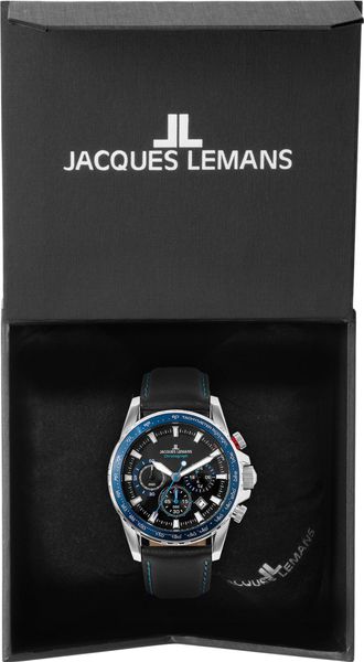 Jacques Lemans Liverpool 1-2099B.1 Herenchronograaf Jacques Lemans Liverpool 1-2099B.1 Herenchronograaf