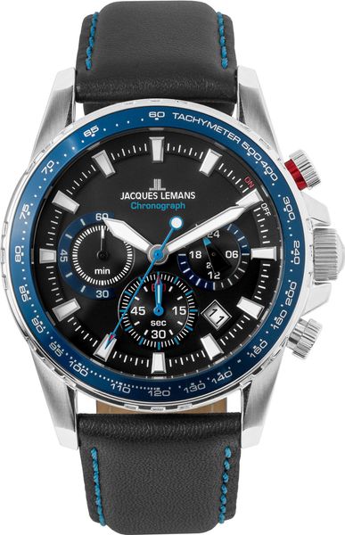 Jacques Lemans Liverpool 1-2099B.1 Herenchronograaf Jacques Lemans Liverpool 1-2099B.1 Herenchronograaf