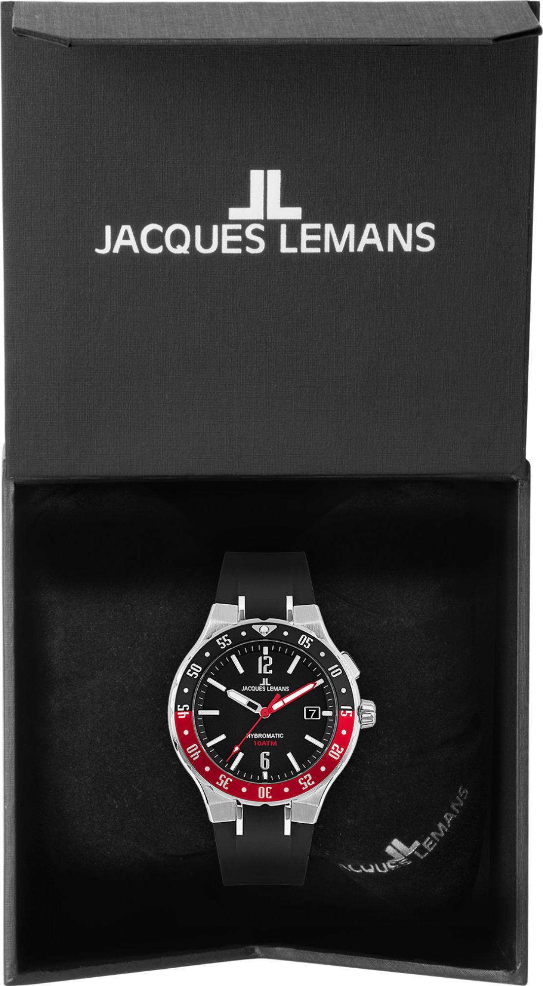 Jacques Lemans Hybromatic 1-2109A Automatisch horloge voor heren