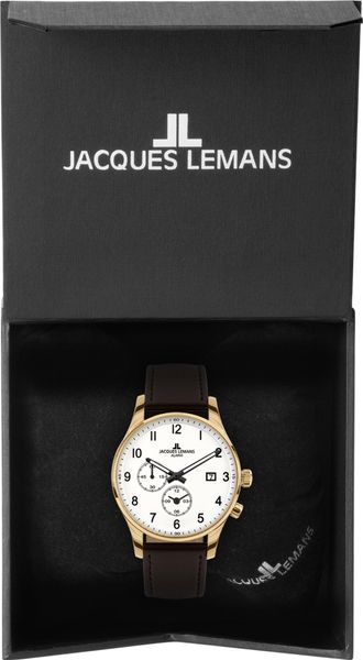 Jacques Lemans London 1-2125D Herenchronograaf Jacques Lemans London 1-2125D Herenchronograaf