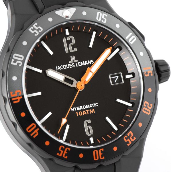 Jacques Lemans Hybromatic 1-2109D Herren Automatikuhr Jacques Lemans Hybromatic 1-2109D Herren Automatikuhr